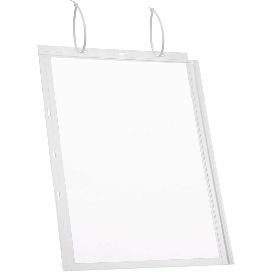 DURABLE Water Resistant Pockets, Tabloid, Cable Ties - 5 PK - Alternate-Image2