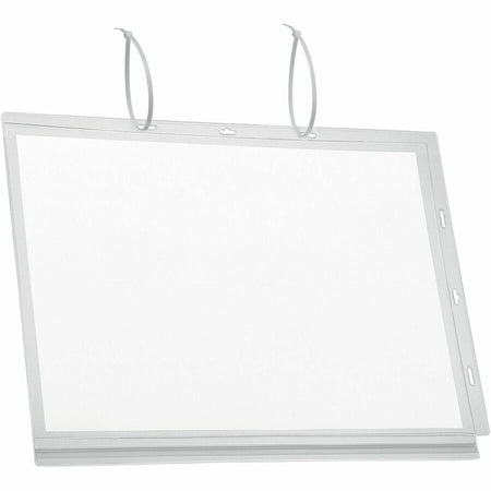 DURABLE Water Resistant Pockets, Tabloid, Cable Ties - 5 PK - Top