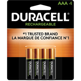 Duracell AAA Rechargeable Batteries: Power Up Your Devices! - Batteries & Battery Chargers