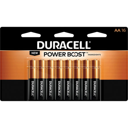 Duracell Coppertop AA Batteries - Reliable Power for All Devices - 1.5V - 16 Pack - & Battery Chargers