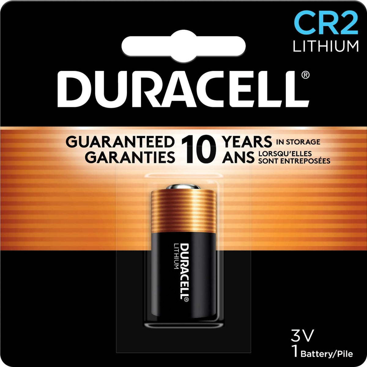 Duracell Ultra CR2 Lithium Battery - Reliable Power for Devices - 3V DC - 1/Pack - Batteries & Chargers