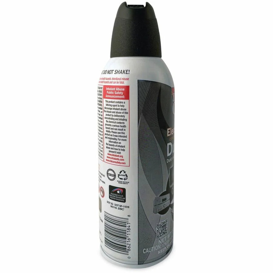 Dust-Off Compressed Gas Duster: Multipurpose Ozone-Safe - 1 Each - Electronics Cleaning Supplies