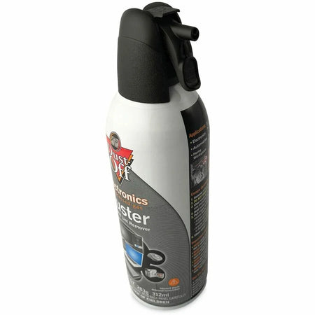 Dust-Off Compressed Gas Duster: Multipurpose Ozone-Safe - 1 Each - Electronics Cleaning Supplies