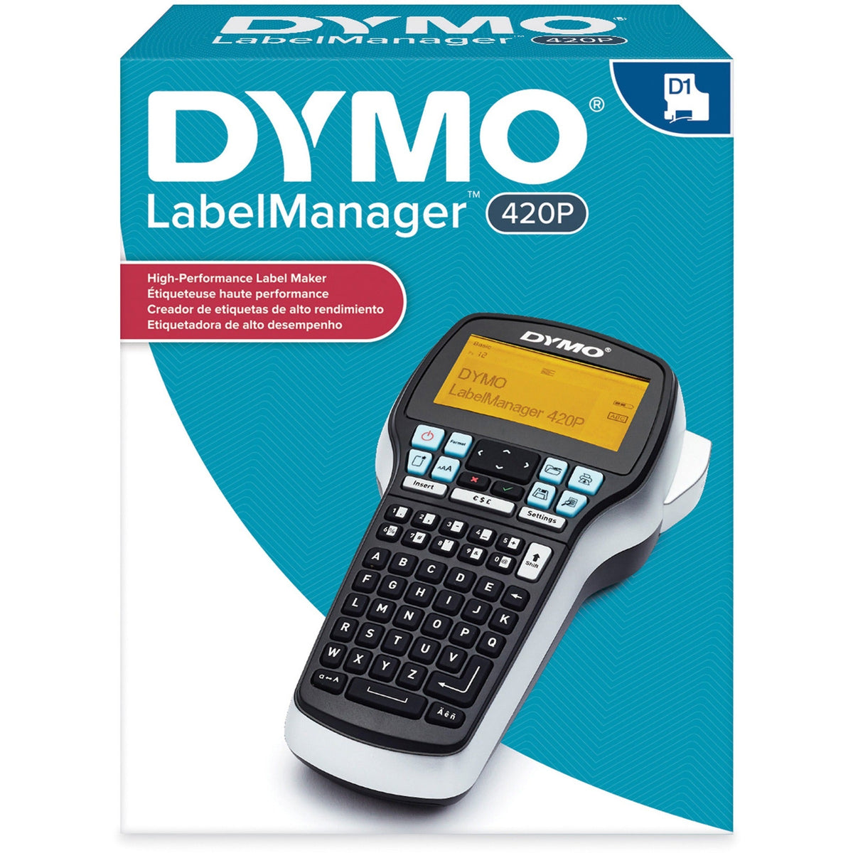 Dymo LabelManager 420P Portable Labelmaker - 2000