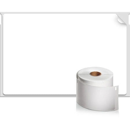 Dymo LabelWriter Large Shipping Labels - Direct Thermal White - 2 5/16’’ x 4’’ - 300/Roll - Label Maker Supplies