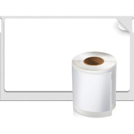 Dymo LabelWriter Video Top Labels - 1 4/5’’ Width x 3 1/10’’ Length - Rectangle - Direct Thermal - 150 / Roll - Label