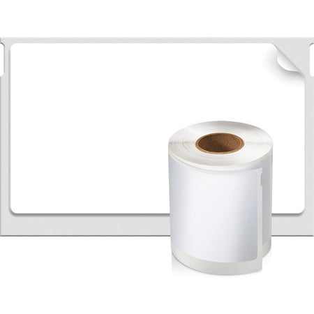 Dymo LabelWriter Video Top Labels - 1 4/5’’ Width x 3 1/10’’ Length - Rectangle - Direct Thermal - 150 / Roll - Label