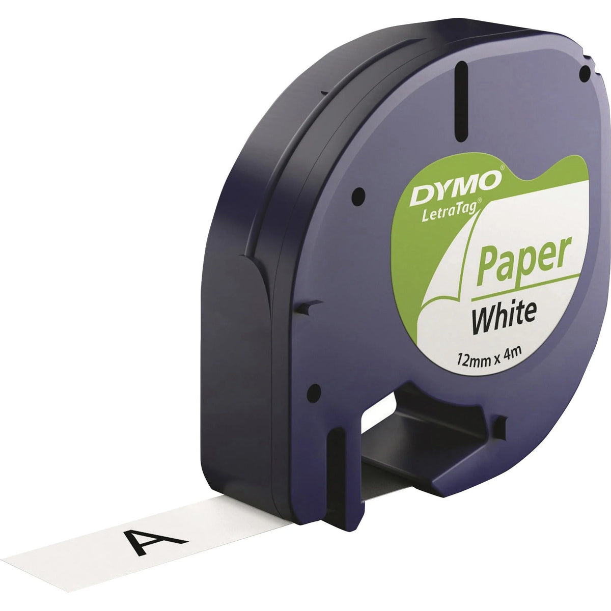 Dymo LetraTag Paper Labels: 1/2’’ White - 6/Box - Label Tapes & Maker Labels