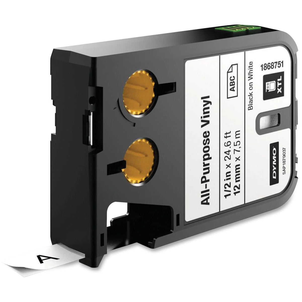 Dymo XTL All-purpose Vinyl Labels: Chemical-Resistant & Durable - Label Maker Supplies