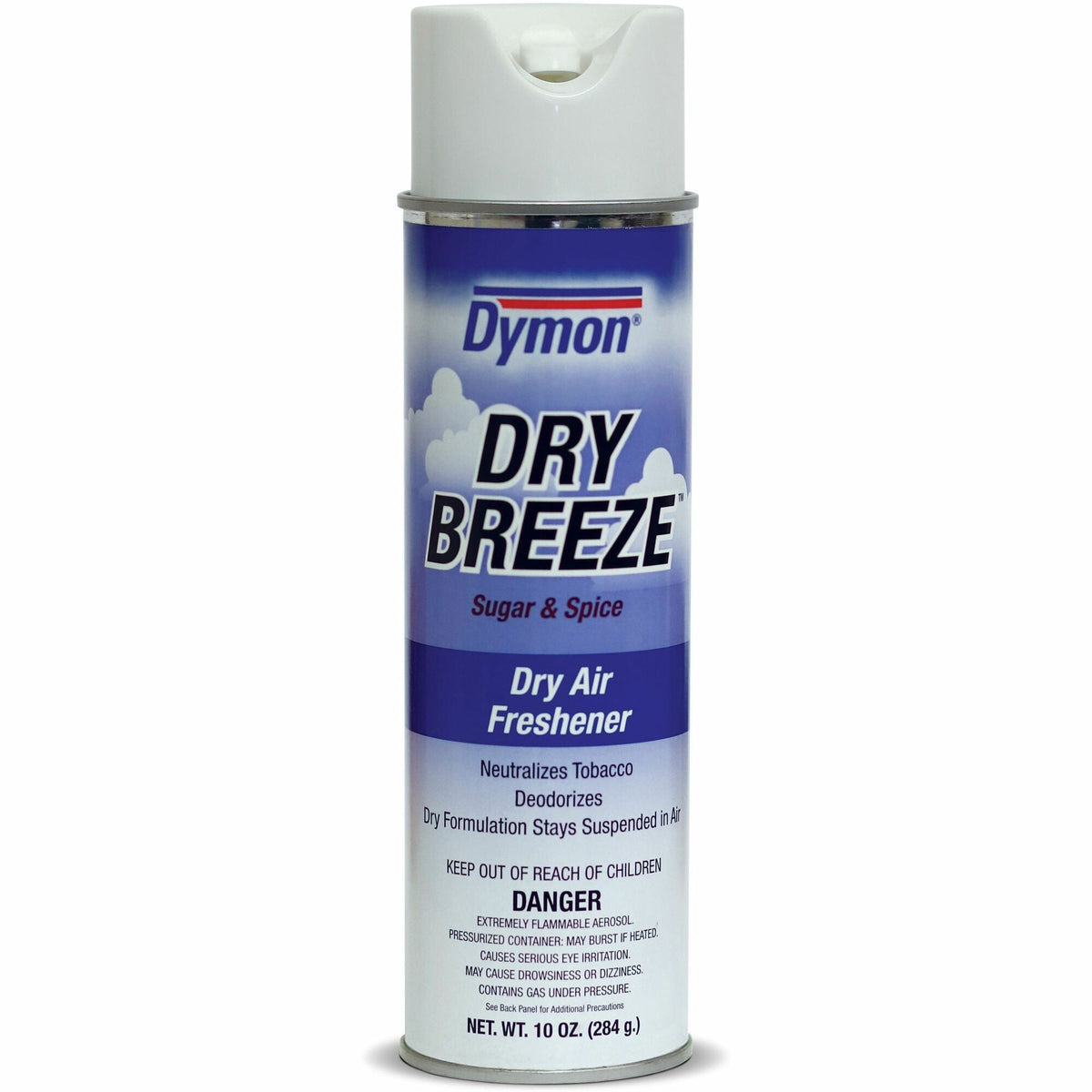 Dymon Dry Breeze Scented Air Freshener - Aerosol - 20 fl oz (0.6 quart) - Sugar & Spice - 1 Each - Fresheners