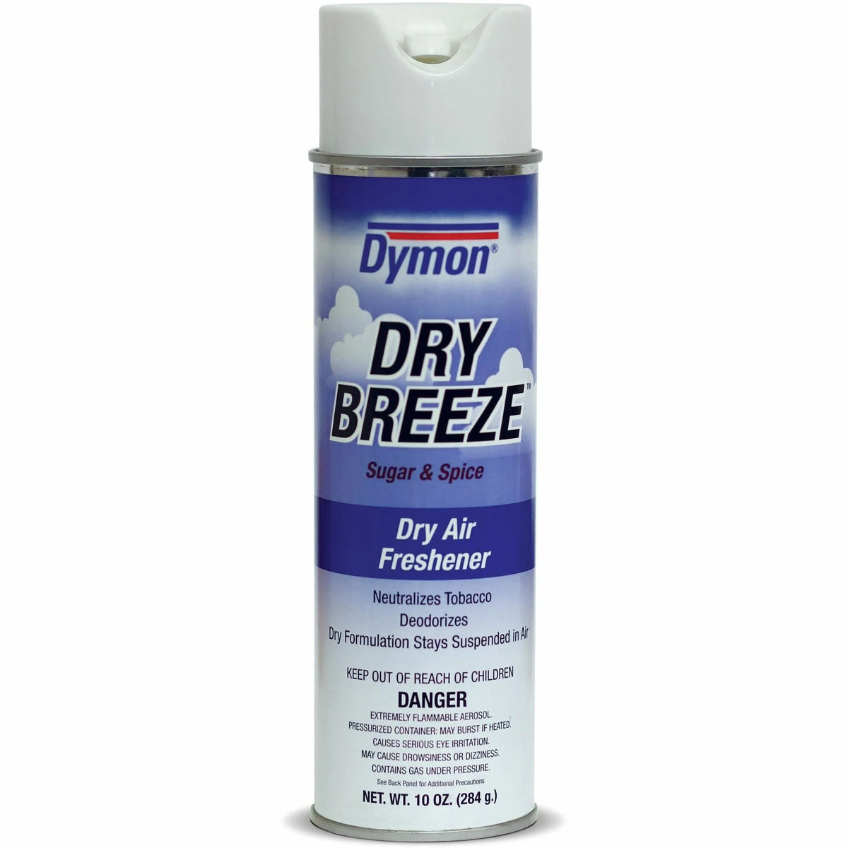 Dymon Dry Breeze Scented Air Freshener - Aerosol - 20 fl oz (0.6 quart) - Sugar & Spice - 1 Each - Fresheners