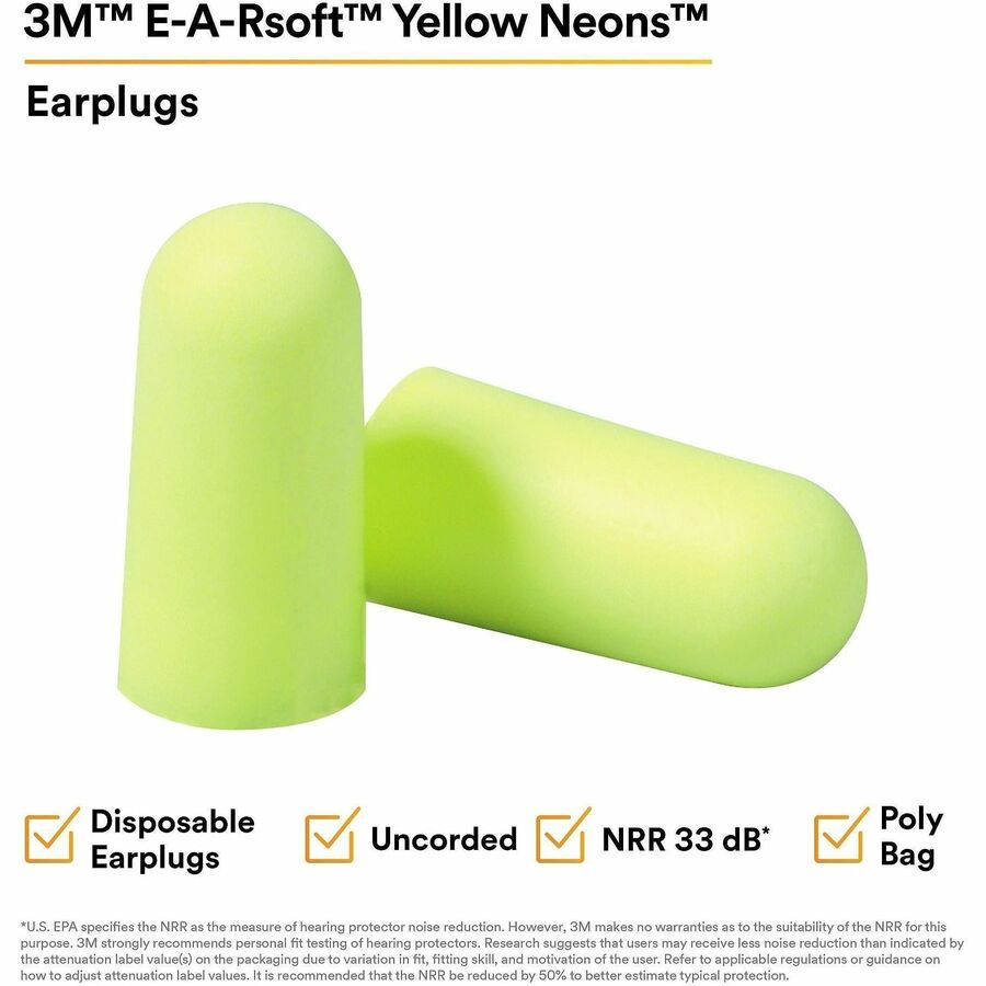 3M soft Neons Uncorded Earplugs - Alternate-Image1