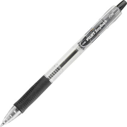 EasyTouch Retractable Ballpoint Pens: 0.7mm Fine Point Black Ink - Pens