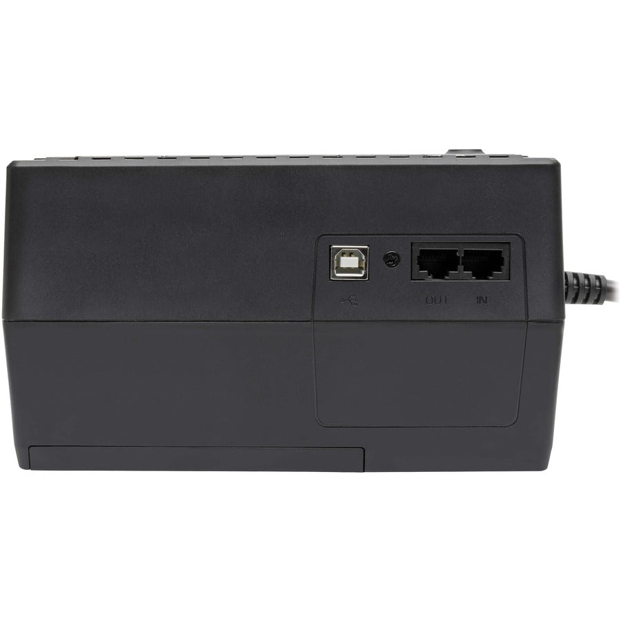 Tripp Lite series INTERNET350U 350VA Ultra-compact Desktop/Tower/Wall Mount UPS - Bottom