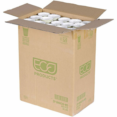 Eco-Products 16 oz World Art Insulated Hot Beverage Cups - fl - Tan - Drink - 600 / Carton