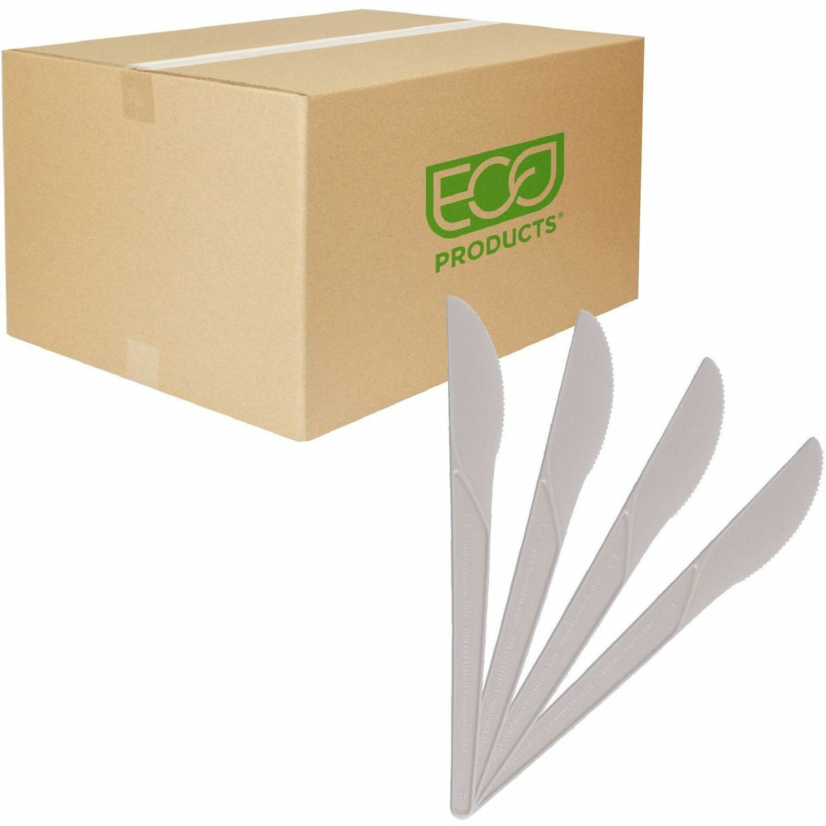 Eco-Products 6" Plantware High-heat Knives - 2000