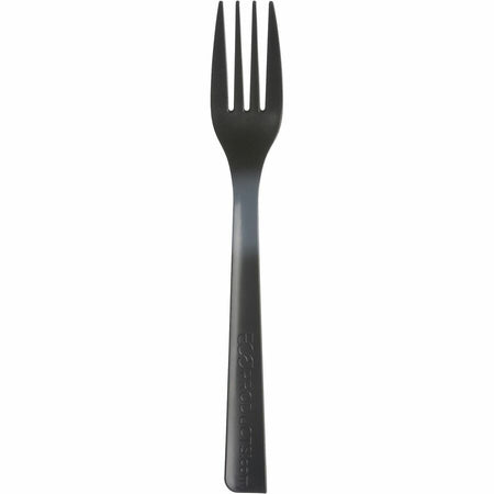 Eco-Products 6" Recycled Polystyrene Forks - Front