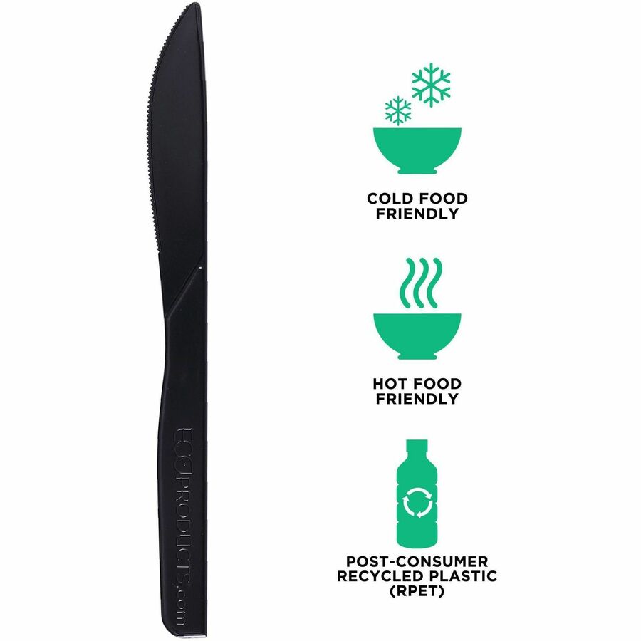 Eco-Products 6" Recycled Polystyrene Knives - Alternate-Image1