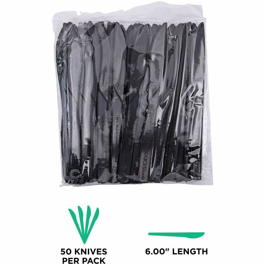 Eco-Products 6" Recycled Polystyrene Knives - Alternate-Image3