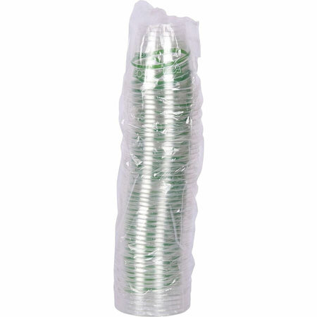 Eco-Products 9 oz GreenStripe Cold Cups - fl - Clear - Polylactic Acid (PLA) - Drink - 50/Pack - 20 / Carton