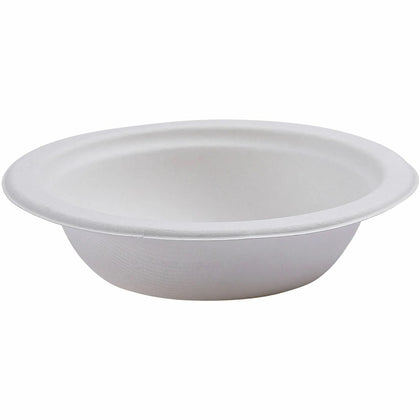 Eco-Products Vanguard 12 oz Sugarcane Bowls - Disposable Breakroom Solution