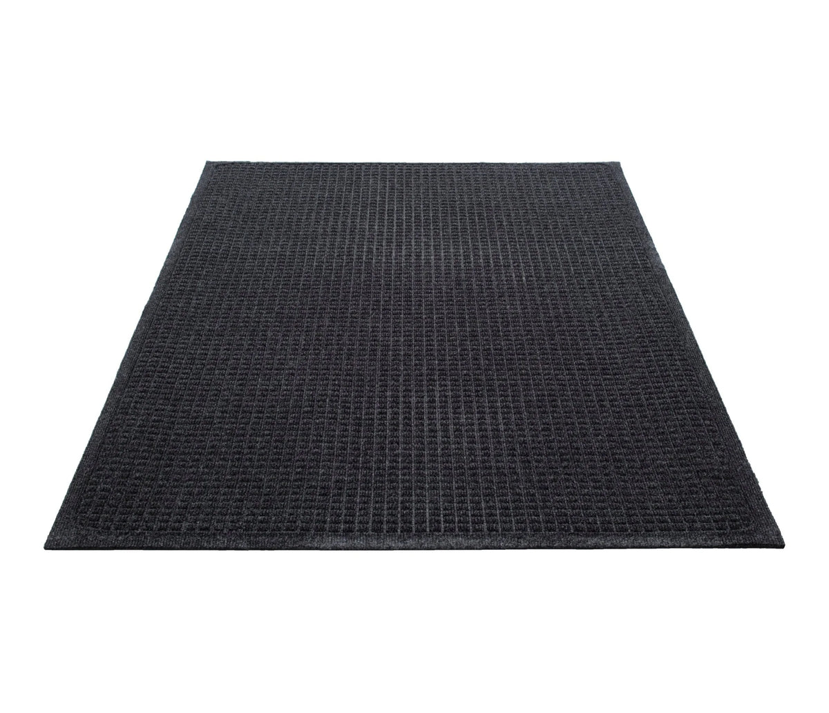 EcoGuard Waffle Indoor Floor Mat - Charcoal / 2’x3’ - Mats