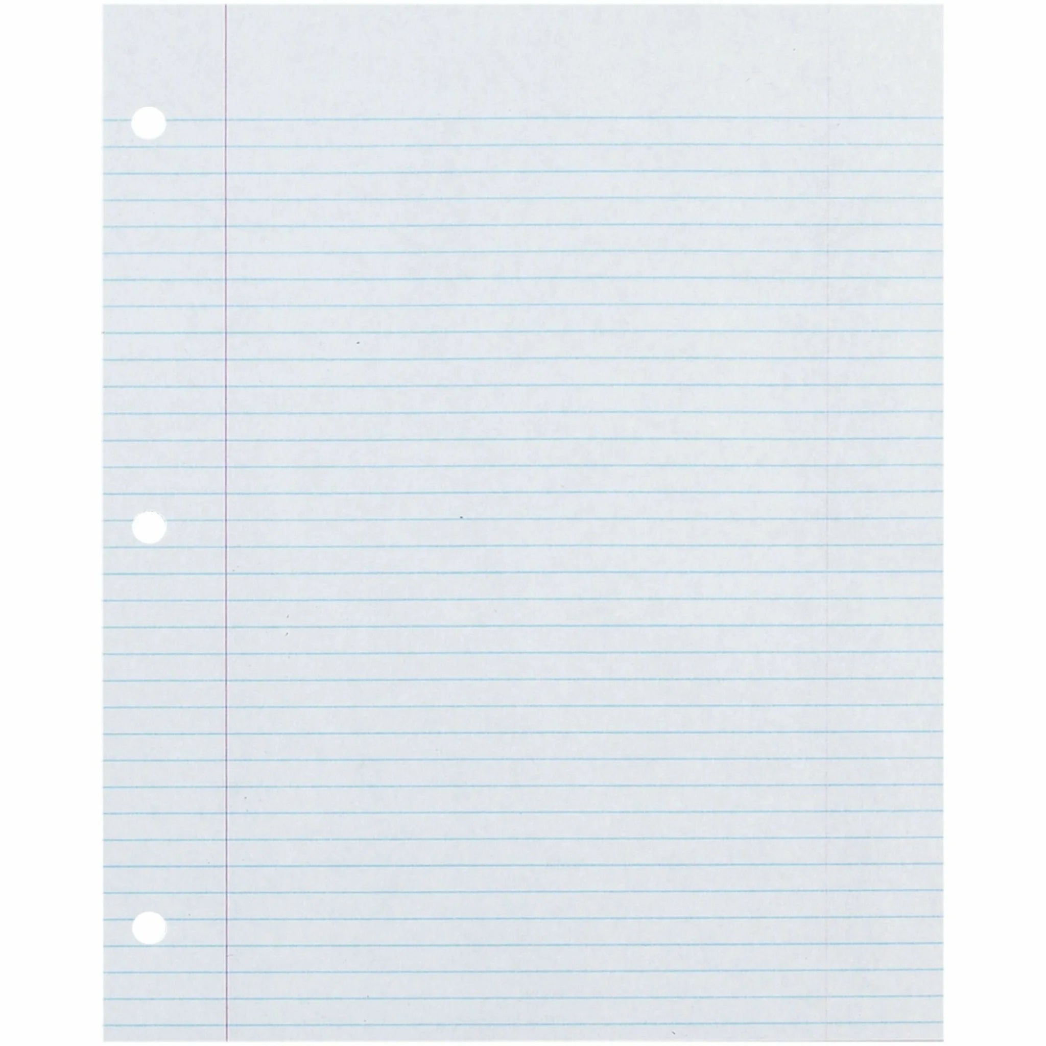 Ecology Recycled Filler Paper: College Ruled Eco-friendly - 500 Sheets - Paper