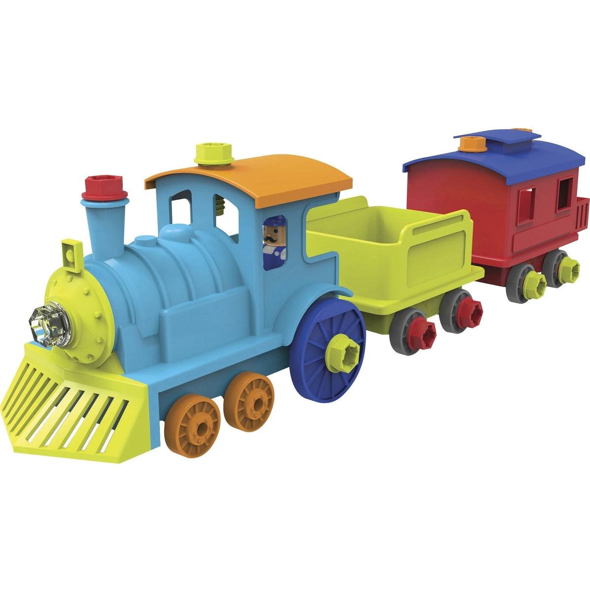 Educational Insights Design & Drill All Aboard Train - Interactive Learning Toy - Books Activities