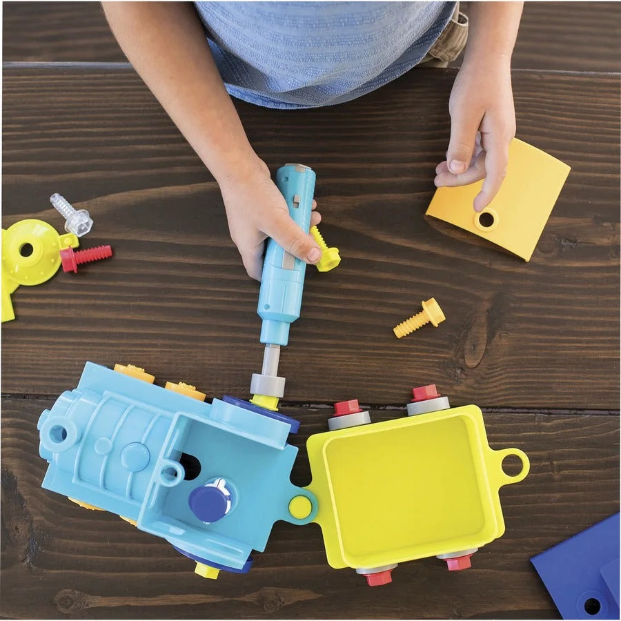 Educational Insights Design & Drill All Aboard Train - Interactive Learning Toy - Books Activities