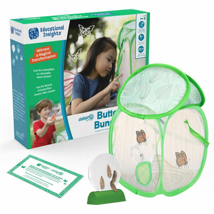 Educational Insights GeoSafari Jr. Butterfly Bungalow: STEM Learning Toy - Arts & Crafts Kits/Accessories