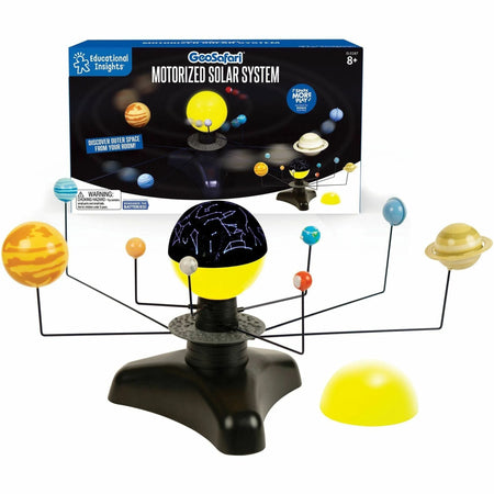 Educational Insights GeoSafari Motorized Solar System: Interactive Learning Toy - Books & Activities