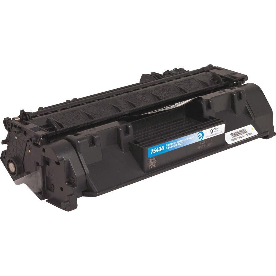 Elite Image Remanufactured Laser Toner Cartridge 05A (CE505A) - Black - 1 Each - Right