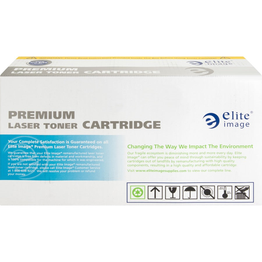 Elite Image Remanufactured Laser Toner Cartridge 26A (CF226A) - Black - 1 Each - Rear