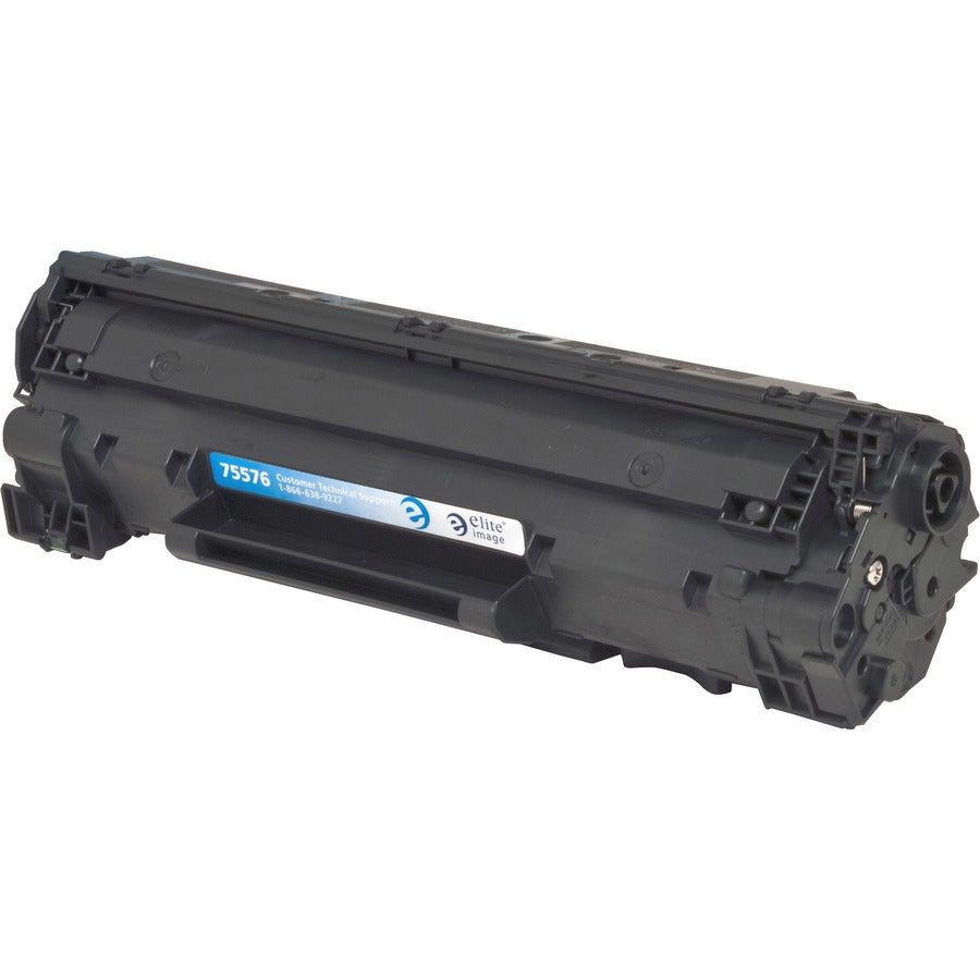 Elite Image Remanufactured Laser Toner Cartridge 78A (CE278A) - Black - 1 Each - Left