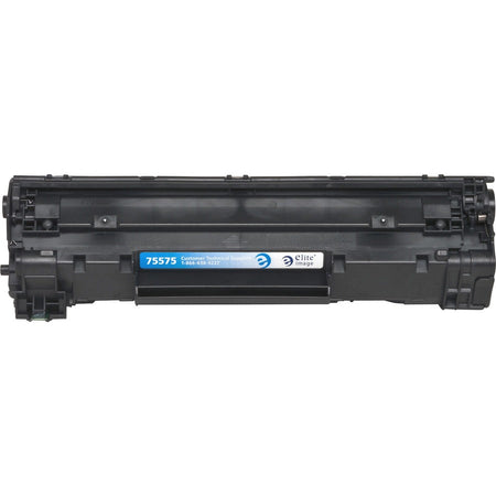Elite Image Remanufactured Laser Toner Cartridge 85A (CE285A) - Black - 1 Each - Front