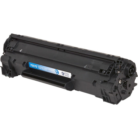 Elite Image Remanufactured Laser Toner Cartridge 85A (CE285A) - Black - 1 Each - Left