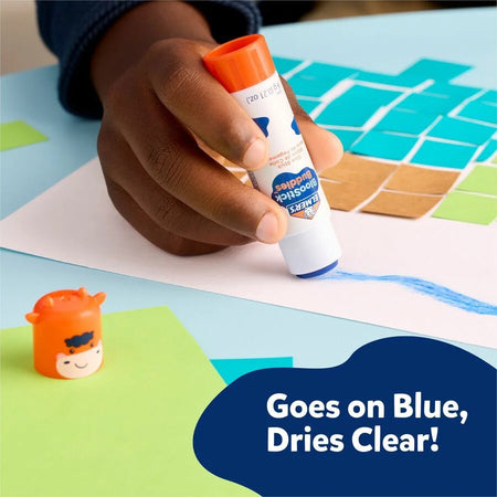 Elmer’s BlooStick Buddies & Disappearing Purple Glue Sticks Combo Pack