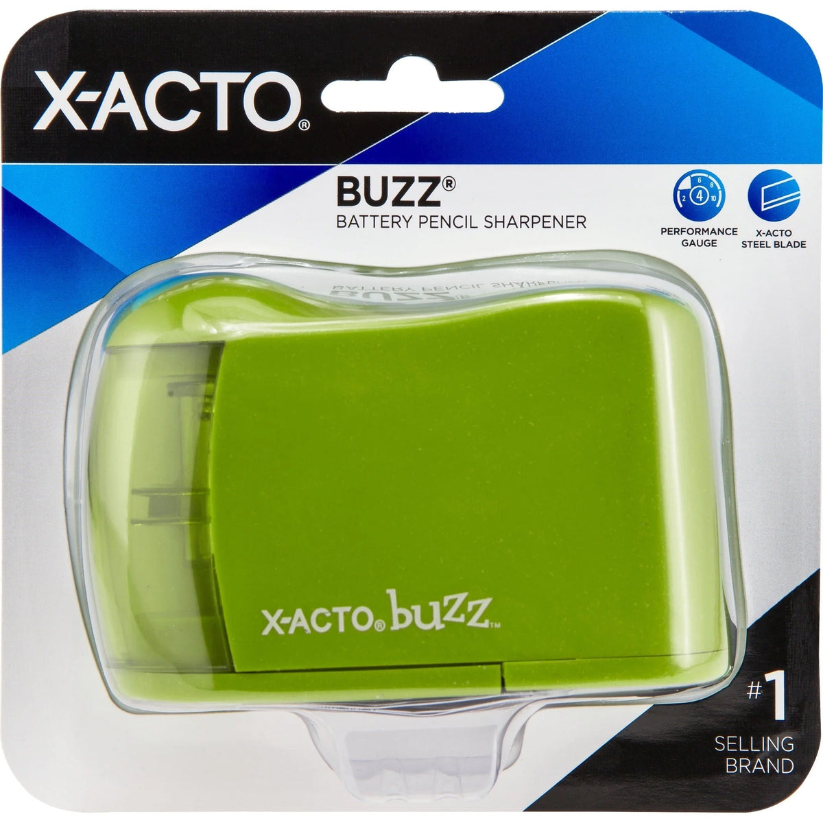 Elmer’s Exacto Buzz Pencil Sharpener - Handheld - Assorted Color - Sharpeners