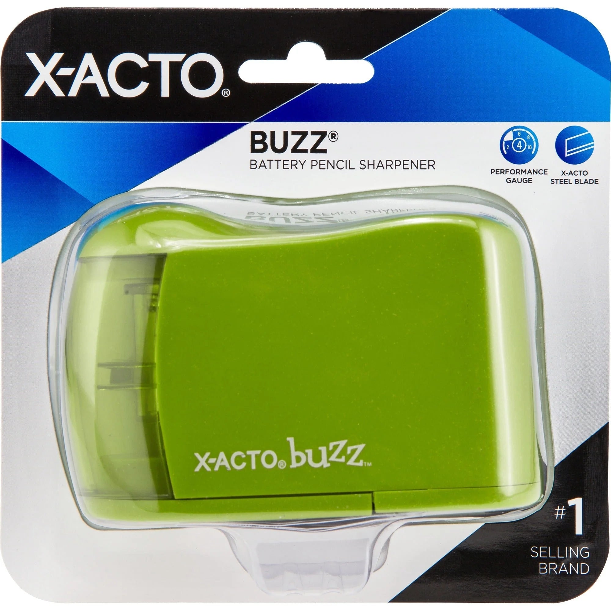 Elmer’s Exacto Buzz Pencil Sharpener - Handheld - Assorted Color - Sharpeners