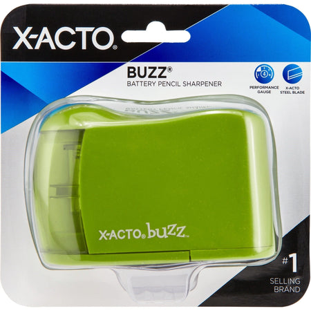 Elmer’s Exacto Buzz Pencil Sharpener - Handheld - Assorted Color - Sharpeners