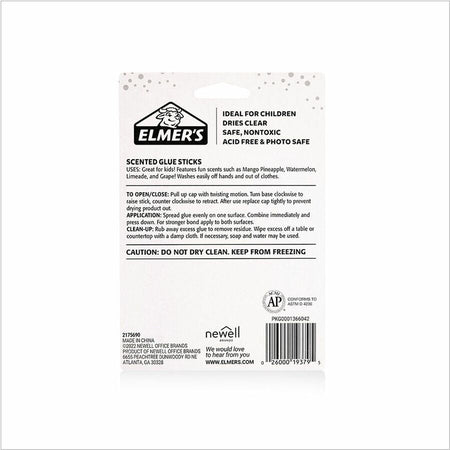 Elmer’s Scented Glue Sticks - 0.21 oz - Tropical Mix - 4 / Pack