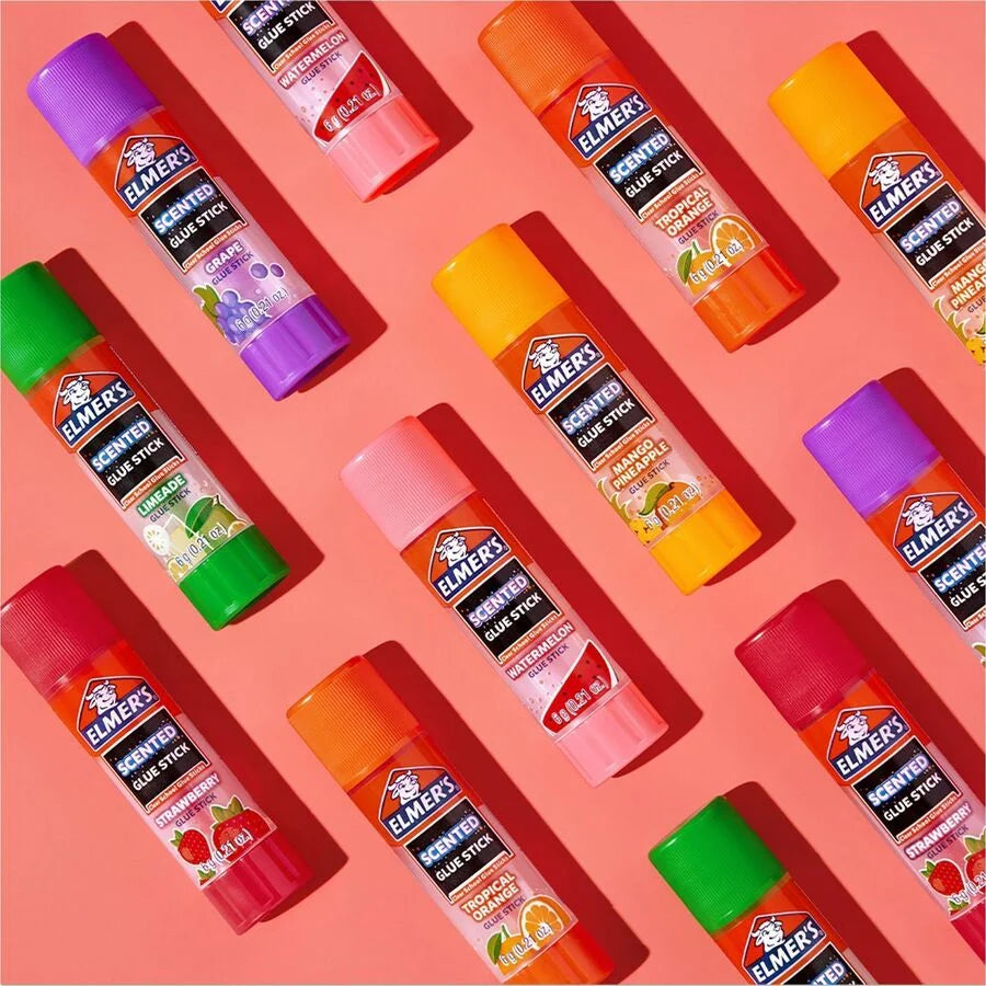 Elmer’s Scented Glue Sticks: Tropical Mix - 30-Pack - Sticks