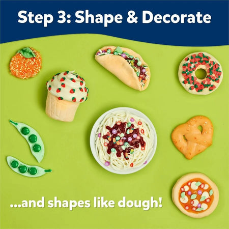 Elmer’s Stretch ’N Create Dough Kit: Shaping & Decorating Fun - 9 Piece Snack Shack Kit - Arts Crafts Kits/Accessories