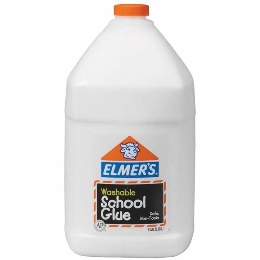 Elmer’s Washable School Glue: 1 gal White - Each - All-Purpose Glue
