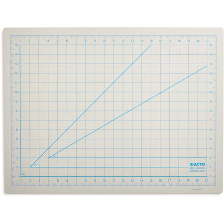 Elmer’s X-ACTO Cutting Mat: Self-Healing 24x18 PVC - Gray - Paper Trimmers & Accessories