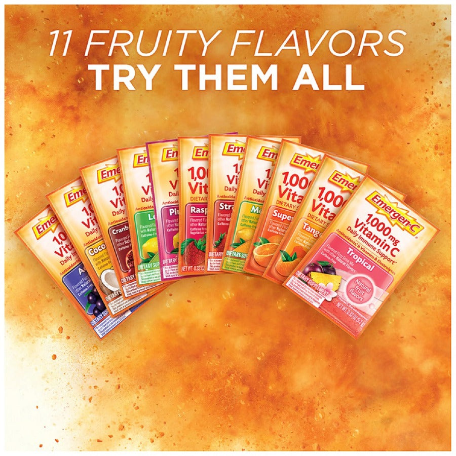Emergen-C Raspberry Vitamin C Drink Mix - Alternate-Image2