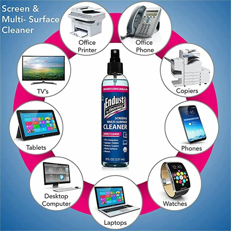 Endust Anti-Static Electronics Cleaner: Multi-Surface Spray for - Cleaning Supplies