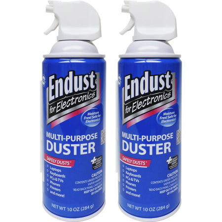 Endust Multipurpose Duster: Screen Computer Console Cleaner - 10 fl oz (2 Pack) - Electronics Cleaning Supplies