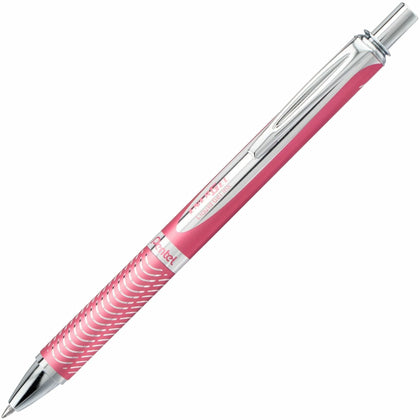 EnerGel Alloy Gel Pen: 0.7mm Refillable Retractable Black Ink - Pens