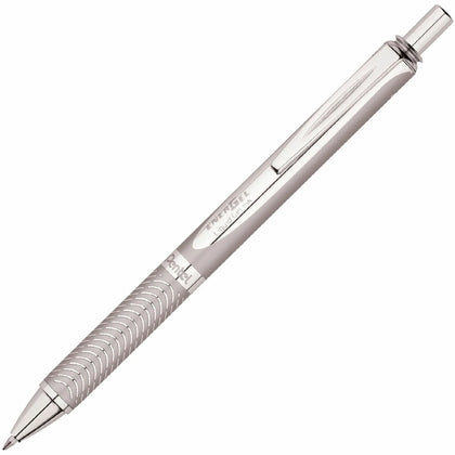 EnerGel Alloy Gel Pen: 0.7mm Refillable Retractable Black Ink - Pens